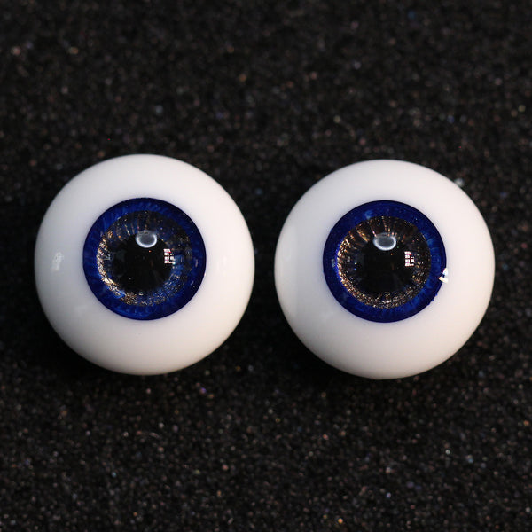 14mm navy with pale gold center