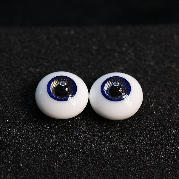 14mm navy with pale gold center